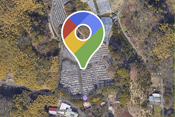 マップでピンポイント表示